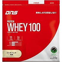 DNS - DNS プロテインホエイ100 リッチバニラ風　3,150g Amazon | DNS プロテイン ホエイ100 リッチバニラ風味 315g 国内